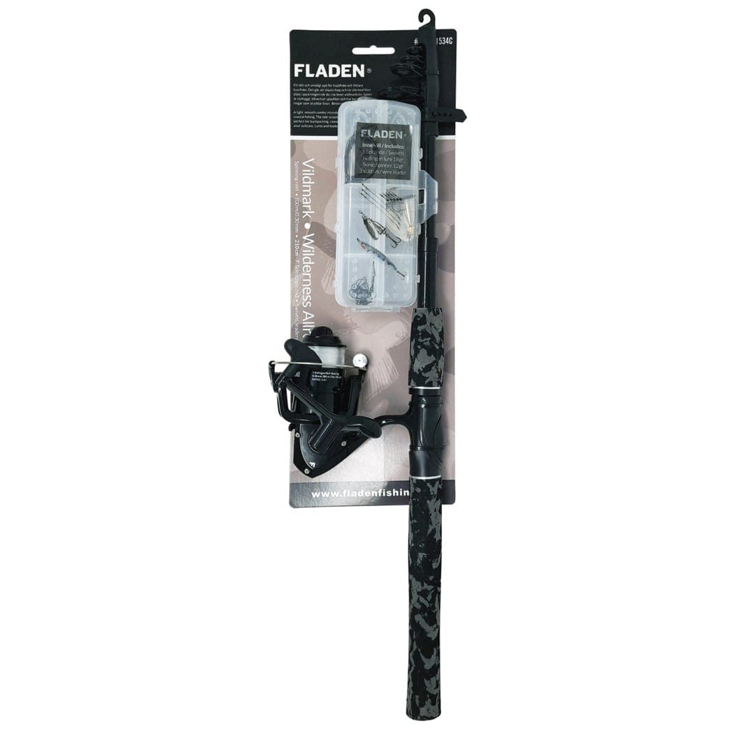 Fladen Camo Allround Tele Rod & Reel Combo