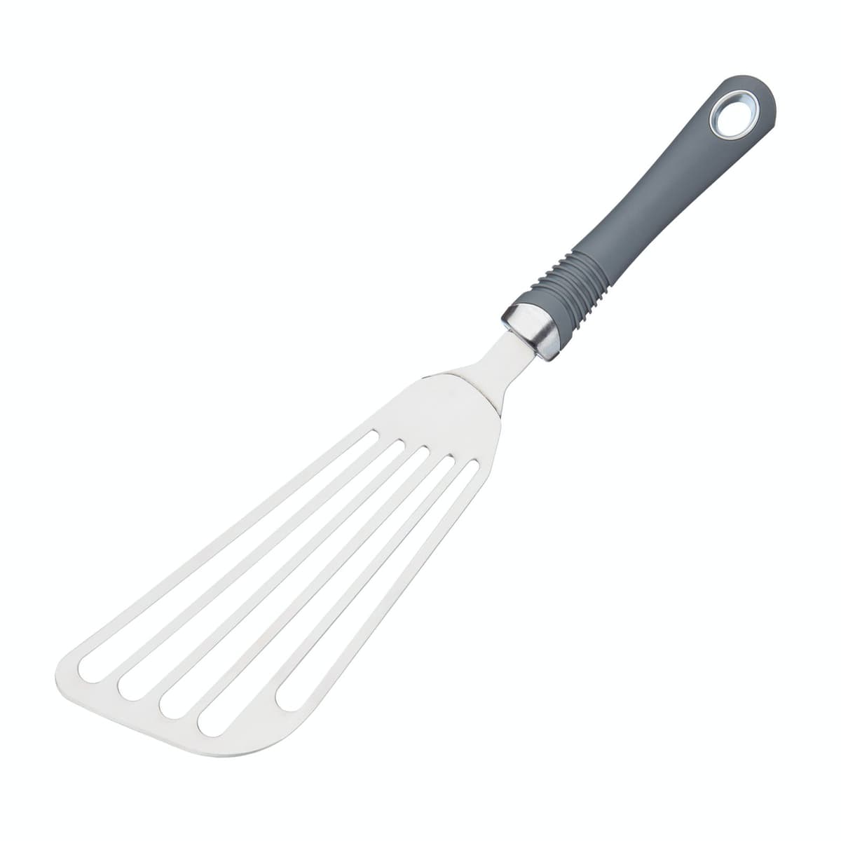 Kitchen Craft Soft Grip Stainless Steel Fish Slice – Slotted Fish Server product image 1