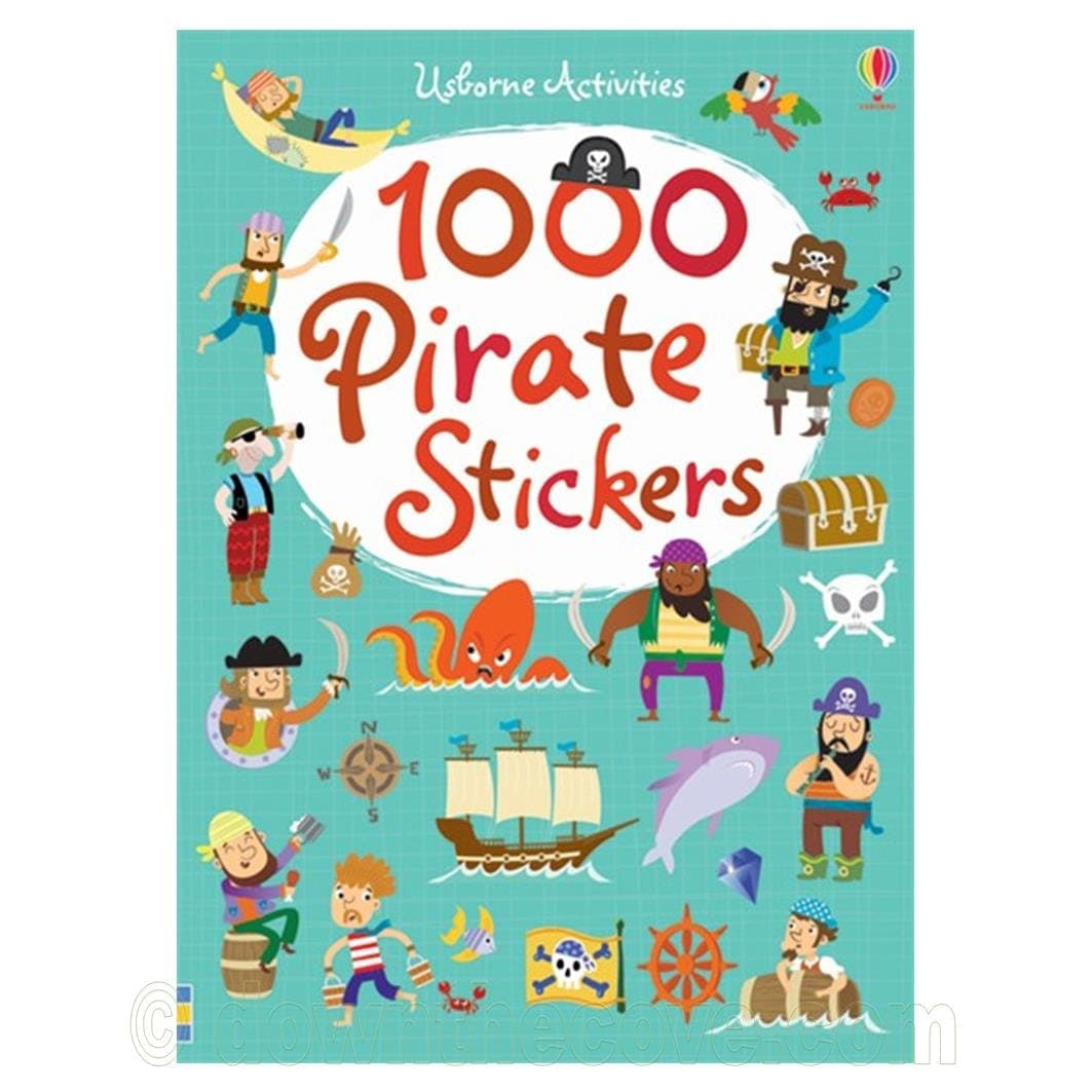 Large 1000 Pirate Sticker Book - 48 pages