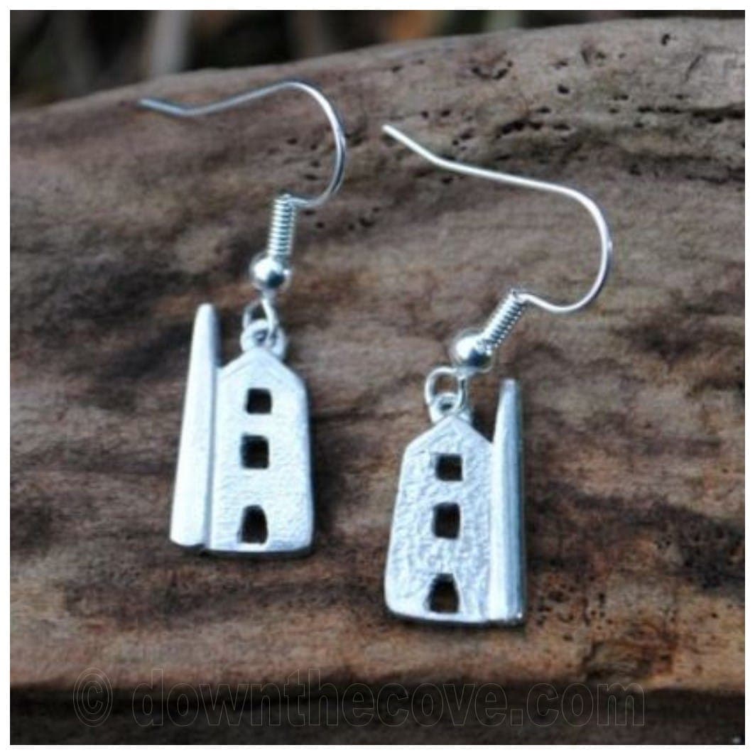Cornish Tin Mine Earrings