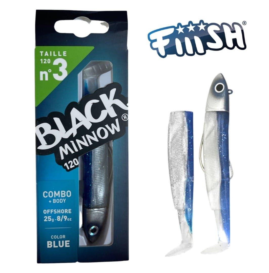 Black Minnow 120 Combo Off Shore 25g - Blue