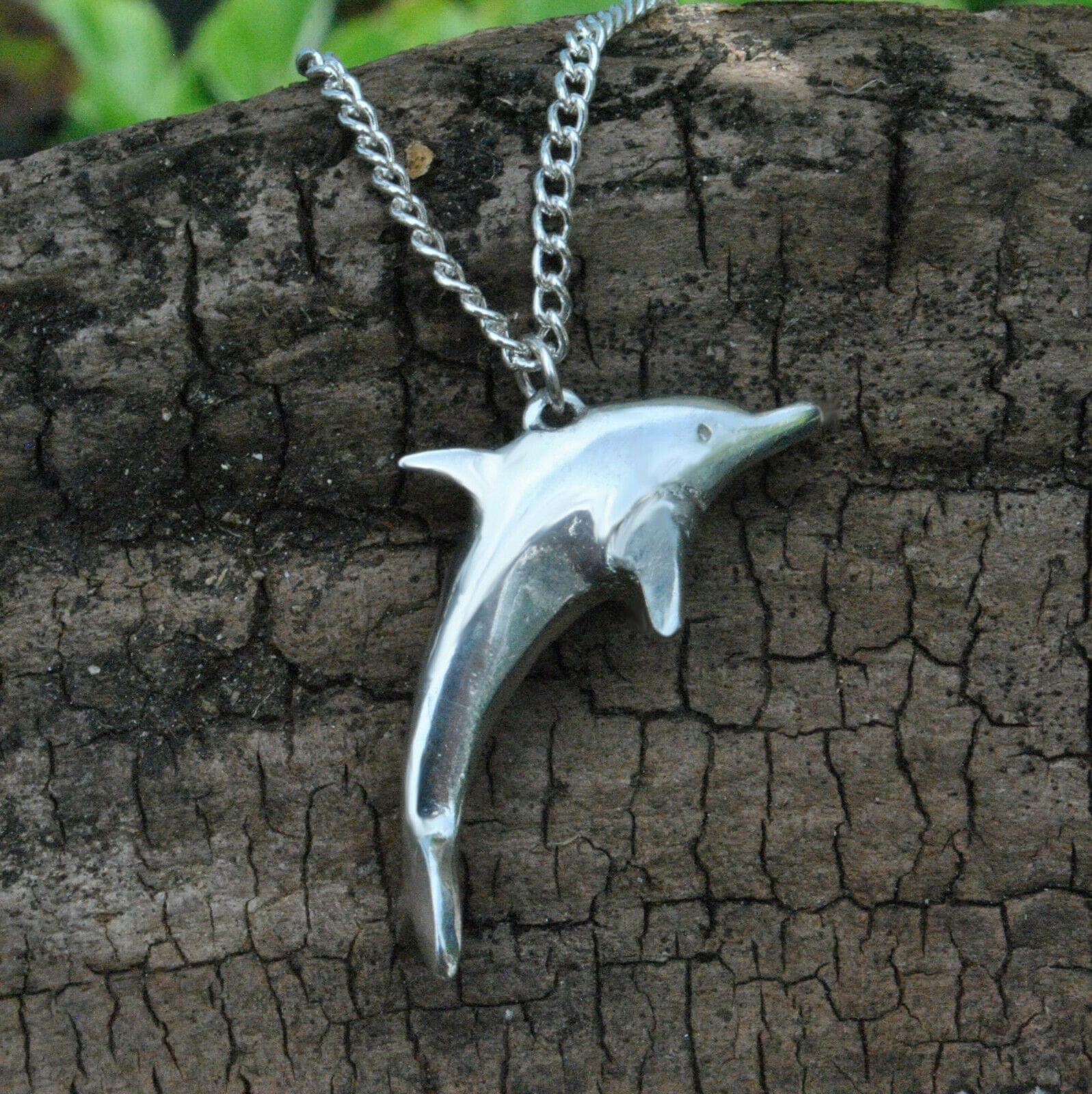 3D Dolphin Pendant
