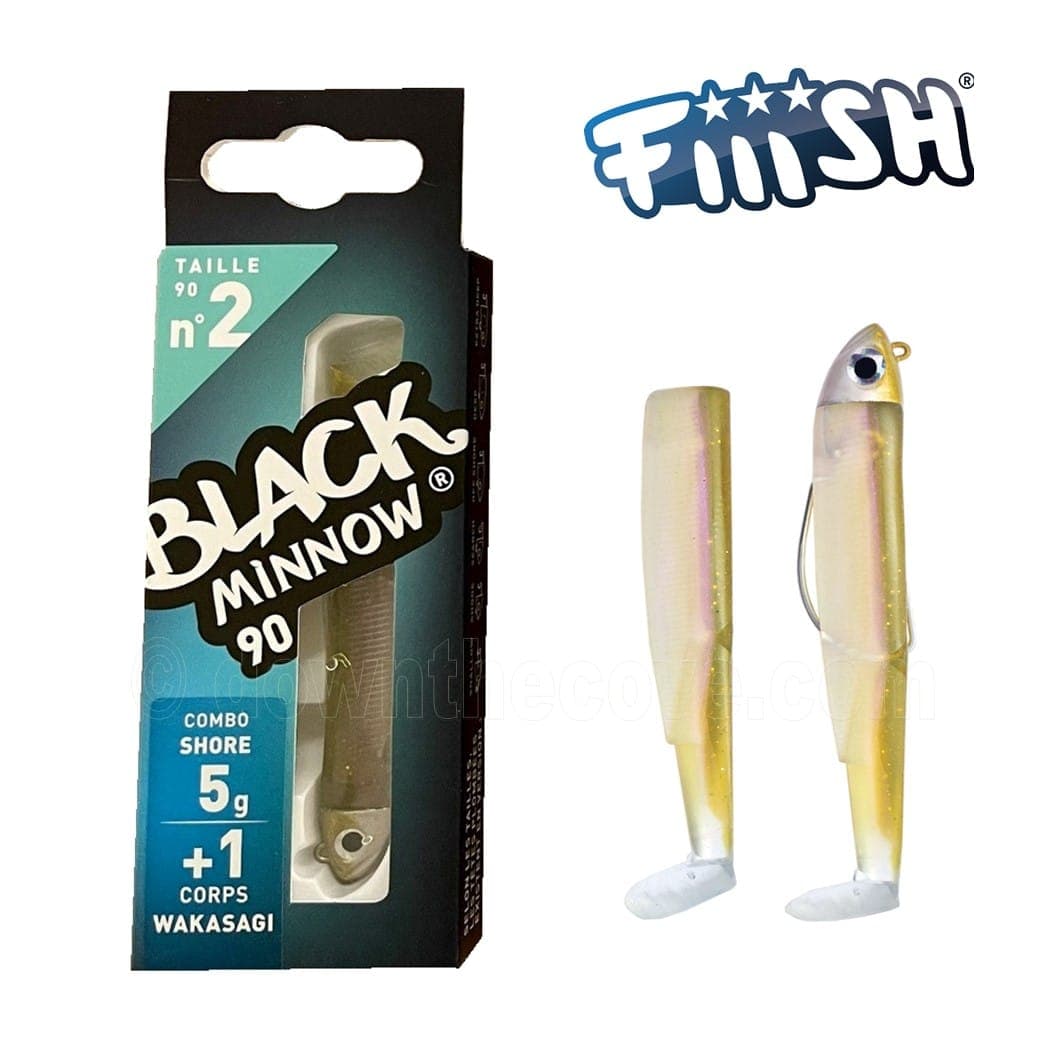 Black Minnow 90 Combo Shore 5g - Wakasagi