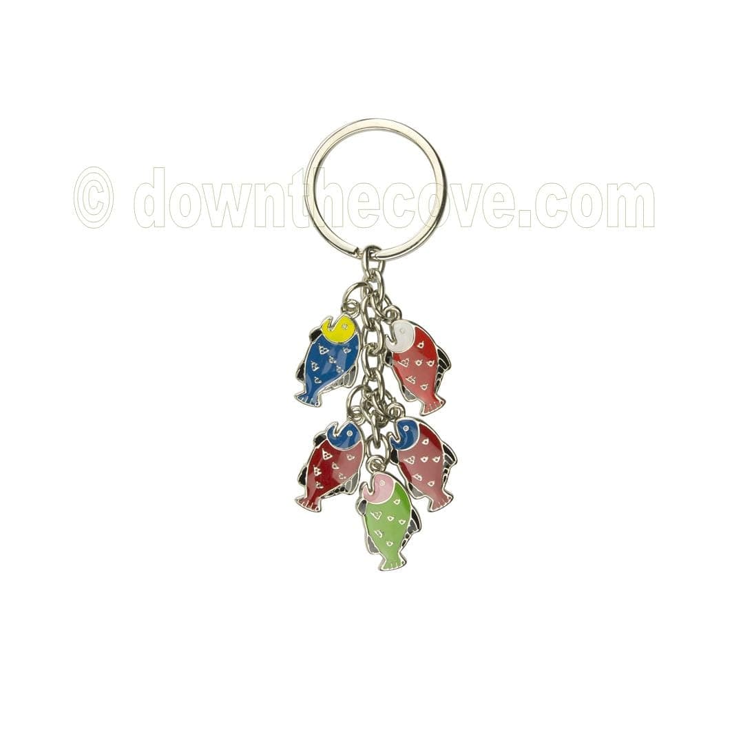 Fish Charms Keyring