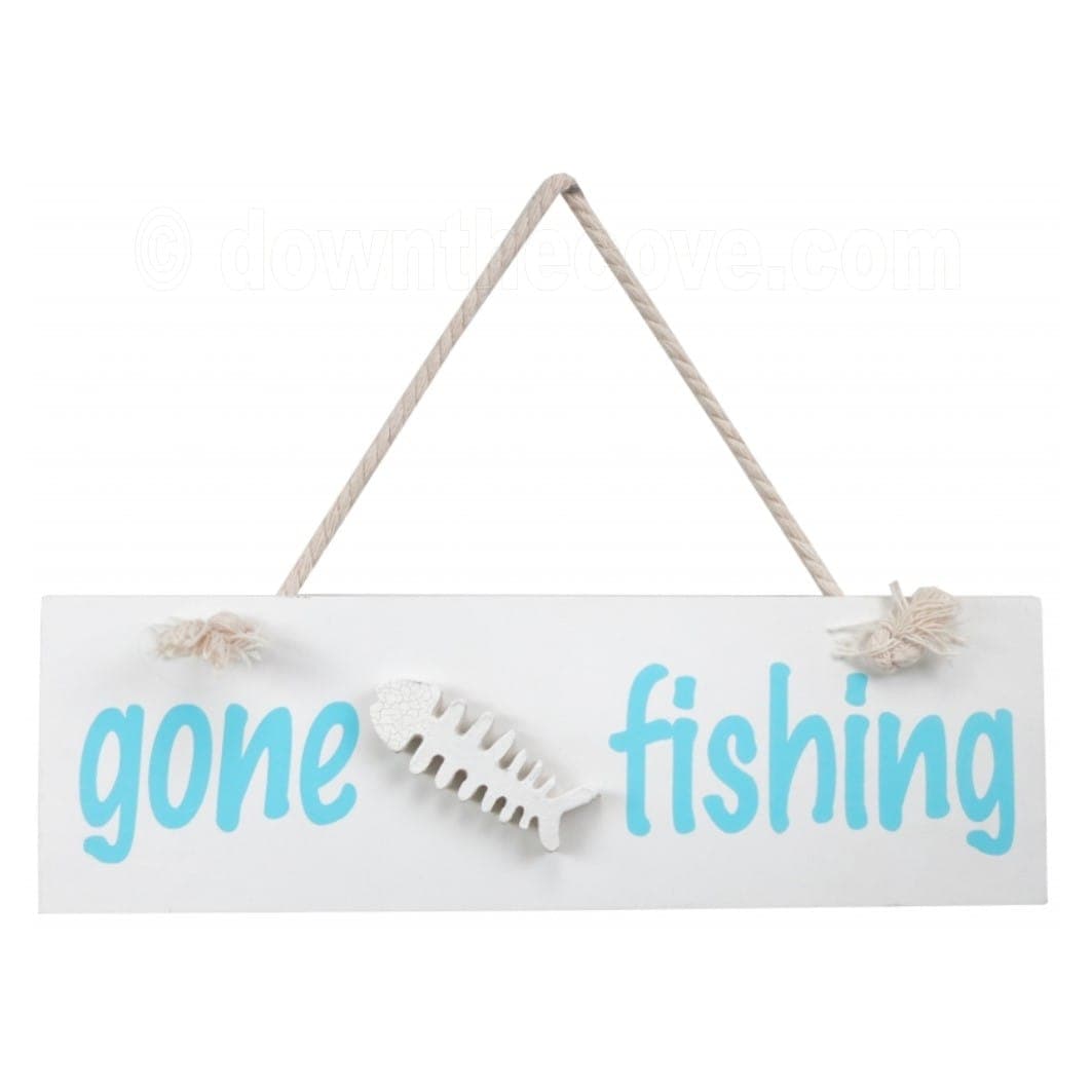 Gone Fishing Sign