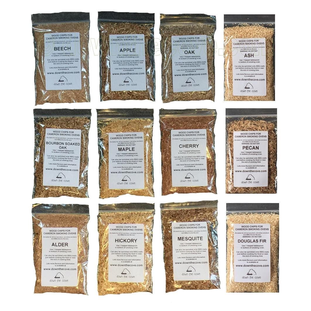 Sampler Pack of Wood Chips - 12 Flavours!