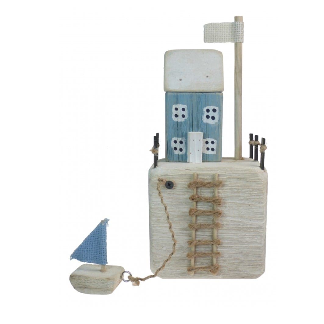 Wooden Harbourside Cottage & Boat