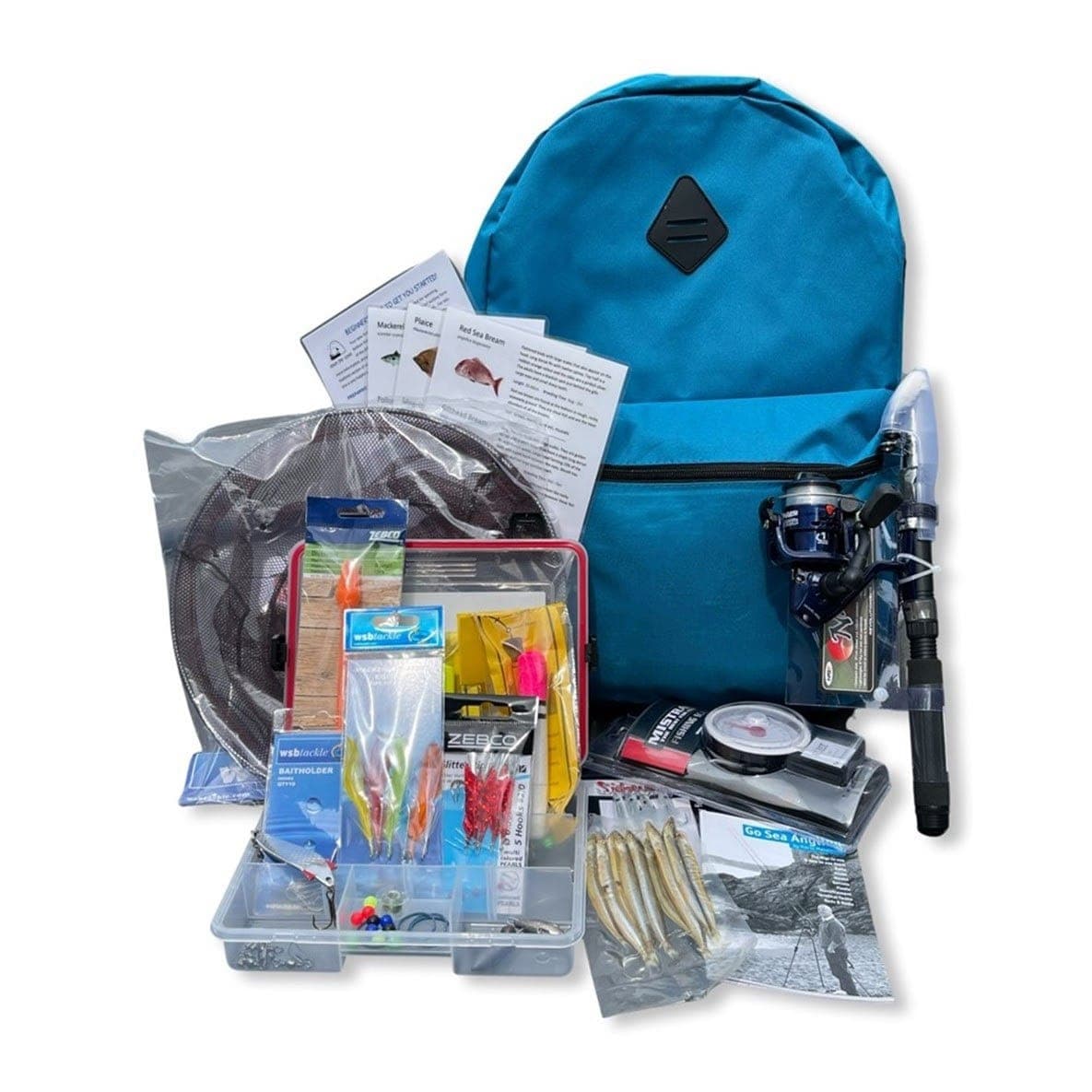 Telescopic Plus Travel Fishing Kit - Blue