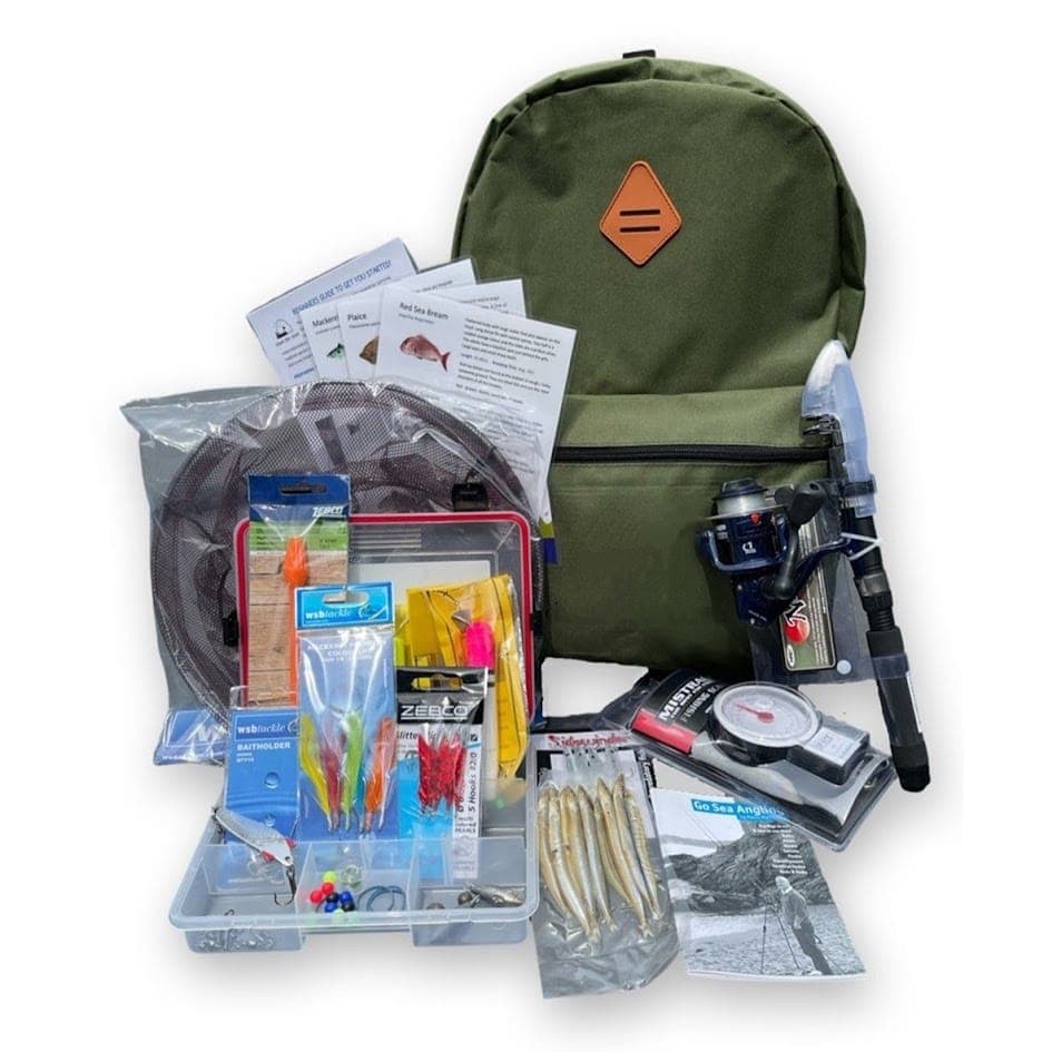 Telescopic Plus Travel Fishing Kit - Green