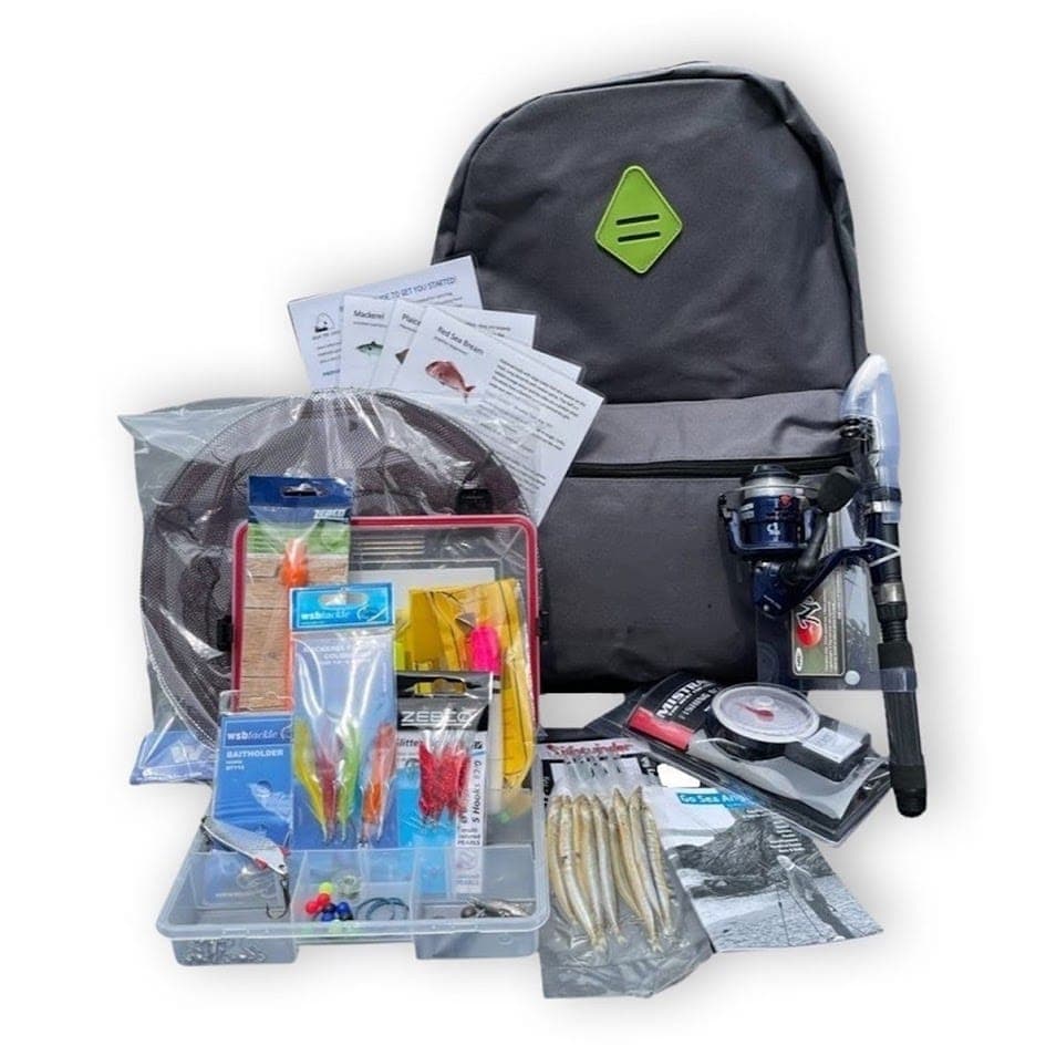 Telescopic Plus Travel Fishing Kit - Grey